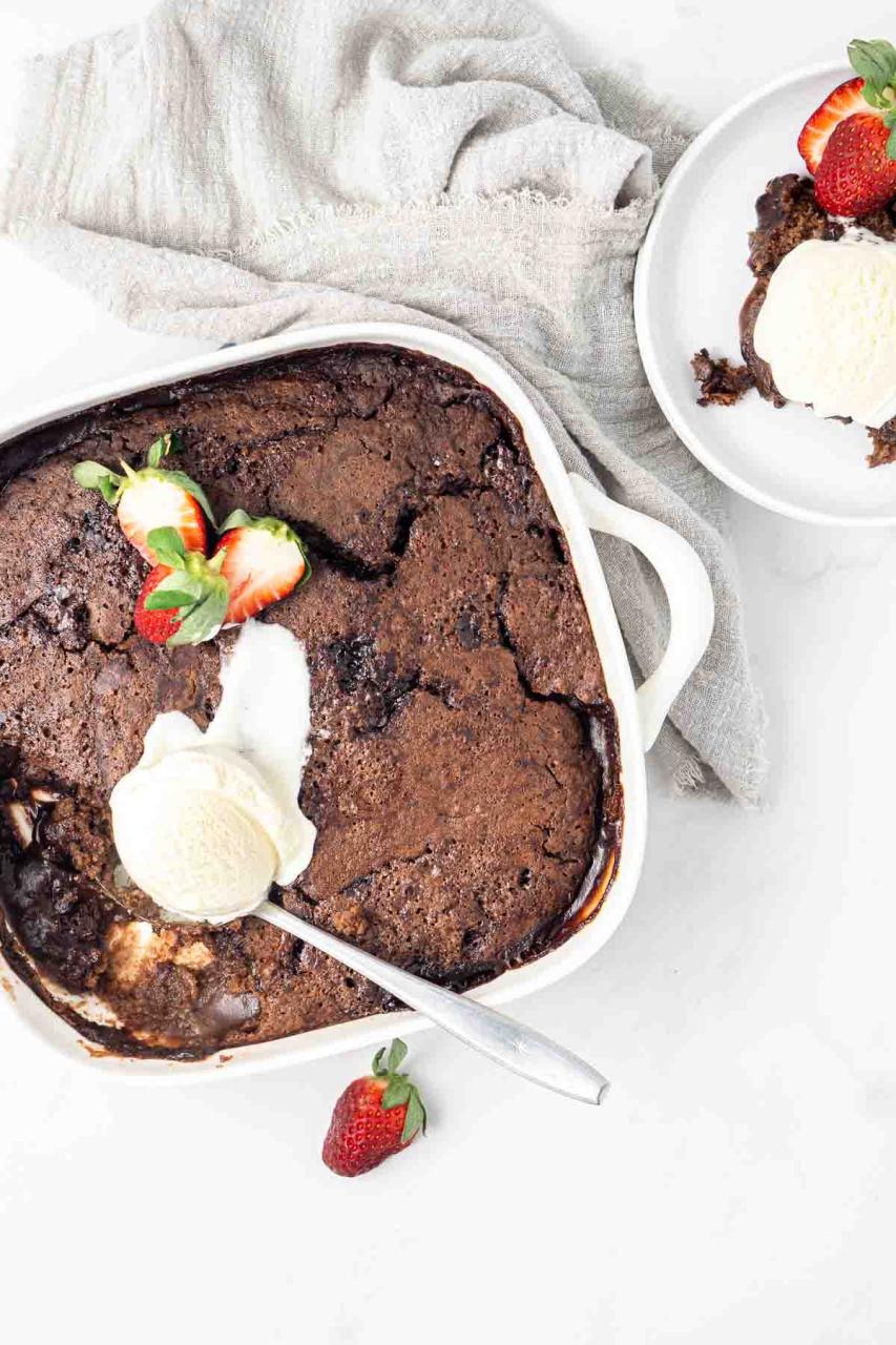 Chocolate Self Saucing Pudding