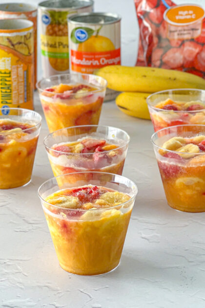 Easy Chilled Fruit Cups