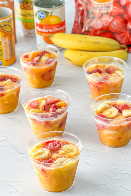 Easy Chilled Fruit Cups